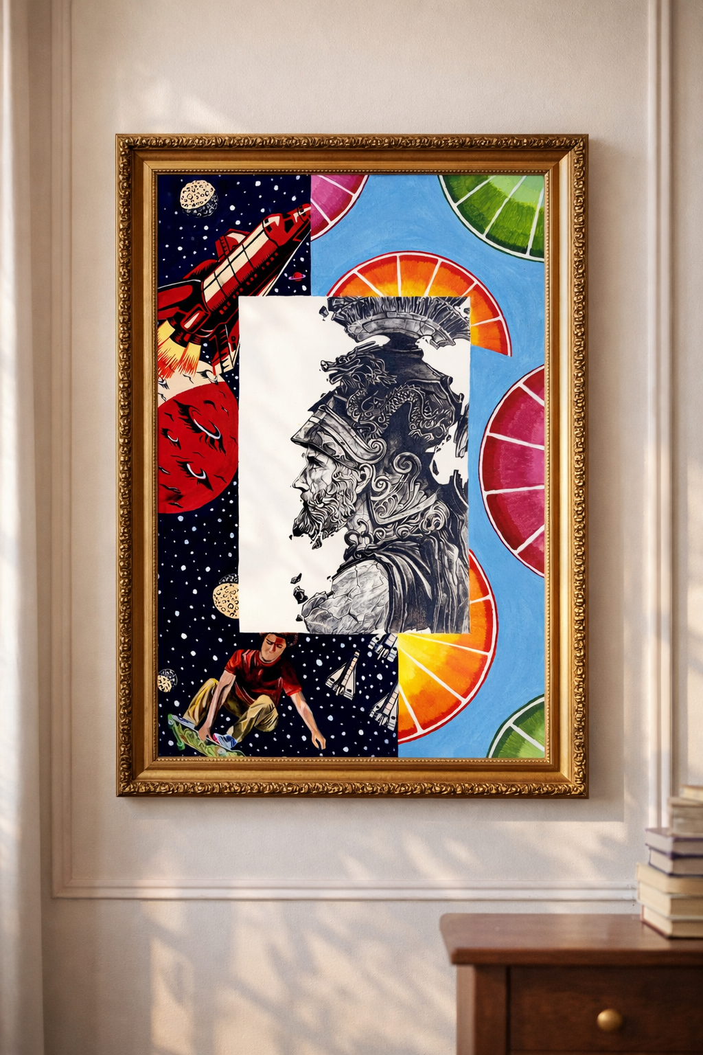 Knights and Daze — original art print by Altar Ergo