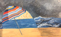 Pocket of Sunshine in the Storm — original art postcard by Altar Ergo