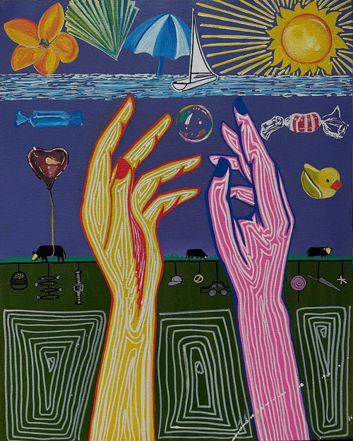 Delightful Confusion — artwork detail, Altar Ergo